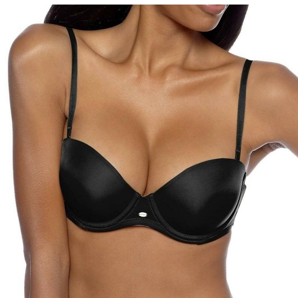 Calvin Klein Naked Glamour Strapless Push Up Bra - Picture 2 of 8